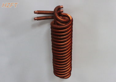 Bộ trao đổi nhiệt cuộn dây đồng tích hợp cho máy nước nóng không bồn chứa với quy trình ép đùn